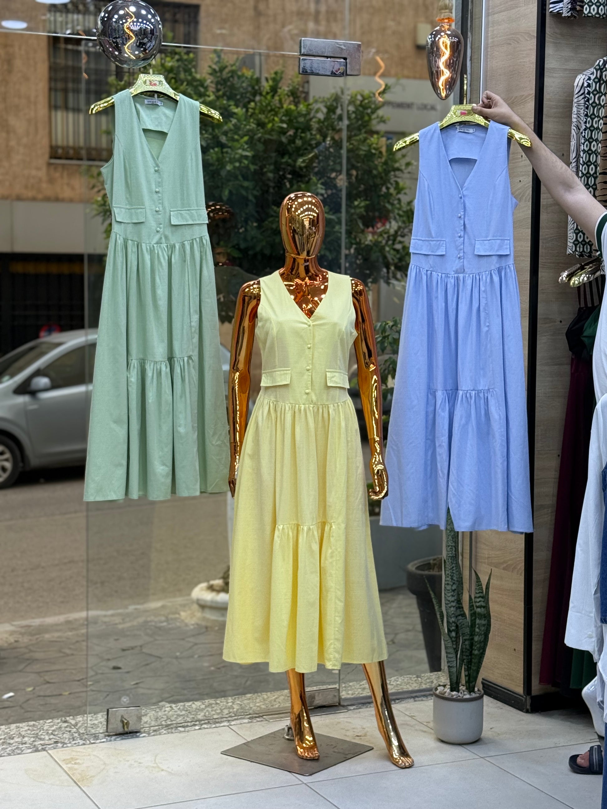 Robes d’été lin